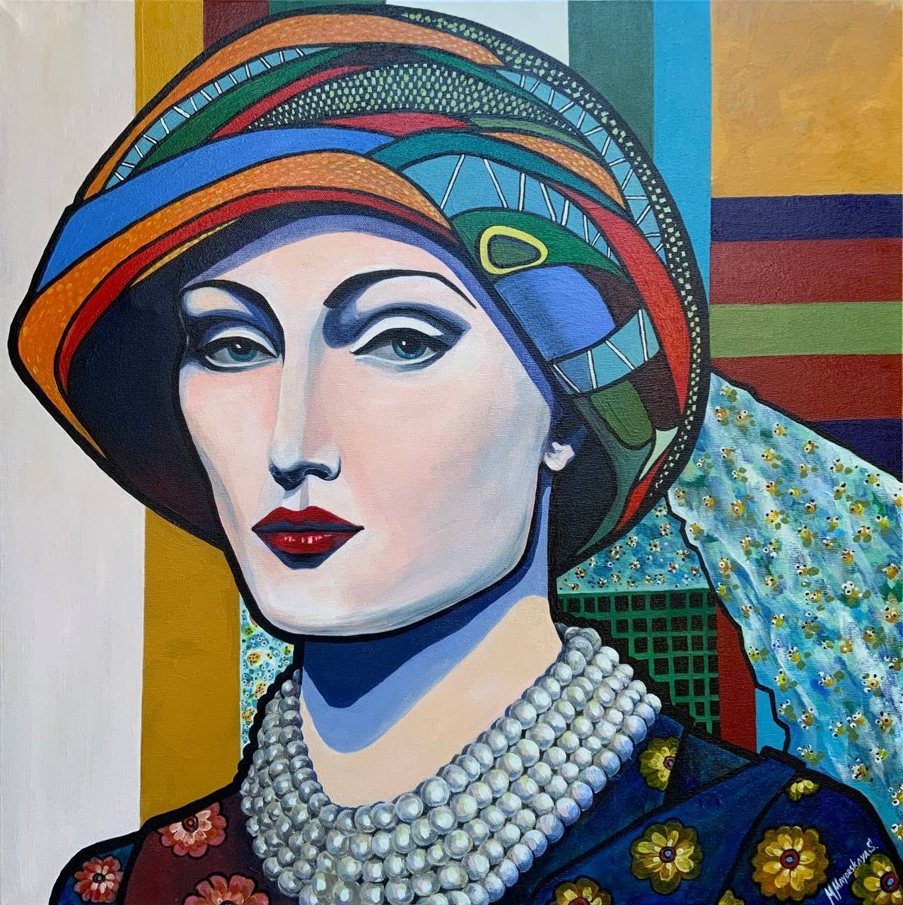 The Woman with the Coloured Beret